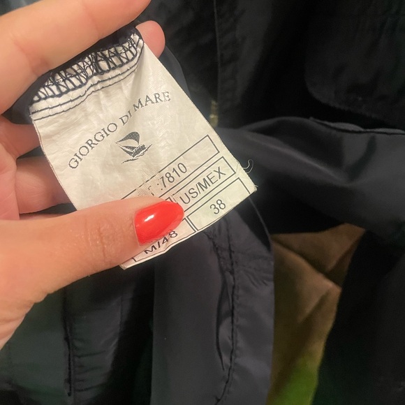 Giorgio‎ mare navy vintage yachting jacket size M - Picture 6 of 10